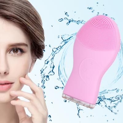 Китай Водоустойчивый мягкий электрический лицевой Cleanser 1200 MAh перезаряжаемые продается