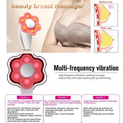 Chine Massager vibrant tenu dans la main ionique de LED Theray pour le sein élastique à vendre