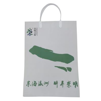 China Factory Price Eco - Friendly Chinese Brown Kraft Paper Promotional Shopping Bag For Sale for sale