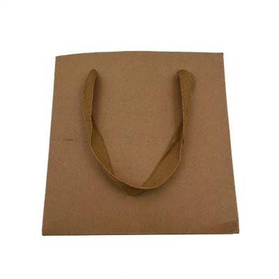 China Wholesale Eco-friendly Fashionable Promotional Food Packaging Brown Bread Kraft Paper Take Out Bag For Sale for sale