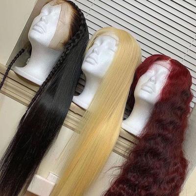 China Cheap Super Thin Body Wave 13x4 13x6 HD Lace Front Wig,HD Lace Frontal Wig For Black Women,Virgin Cuticle Aligned Hair Wig for sale