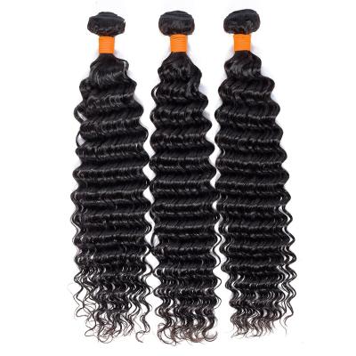 China Deep Wave Brazilian Deep Wave Hair Bundles, 10a Cuticle Aligned Raw Virgin Hair, 100 Percent Raw Hair Ready To Ship for sale