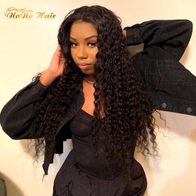 China Deep Wave Cuticle Aligned Virgin Hair Bundles Natural High End , Unprocessed Mink Brazilian Hair Virgin Hair , Deep Wave With Closure for sale