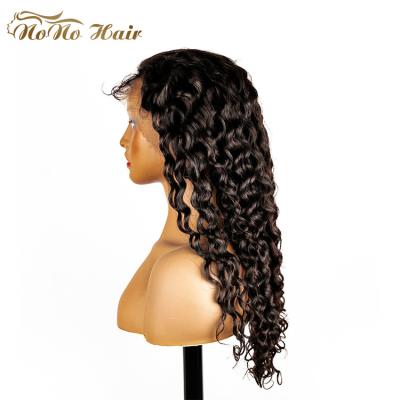 China Brazilian Curly Indian Curly Hair Full Lace Front Wigs For Women Colored Gluelless Cuticle Aligned Lace Frontal Wigs for sale