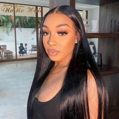 China Silky Straight Natural Hairline 100% Transparent Lace Front Wigs, Human Hair Malaysian Straight Lace Frontal Wigs, Hd Lace Frontal Wig for sale