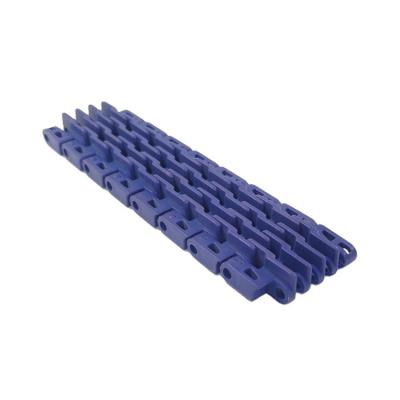 China Rib Plastic Conveyor Modular Belt High Special Blue Oil-Resistant Professional Oil-Resistant for sale