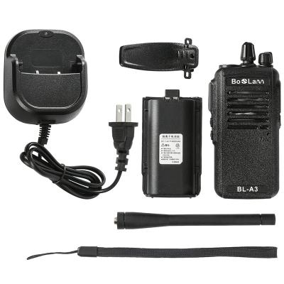 China Handheld 16 Channels 400~470mhz Interphone System Dmr Radio Walkie Talkie BL-A3 for sale