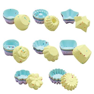 China Hot Selling Food Grade Silicone Cake Tools Silicone Cake Chocolate Molds Making For DIY for sale