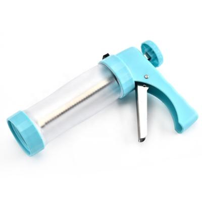 China Sustainable Cake Tools Biscuit Pastry Gun Plastic Cupcake Filling Injector For Cake Decoration for sale