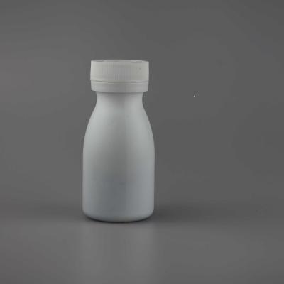 China Empty White Medicine 150ml HDPE Plastic Pharmacy Capsule Plastic Bottle Manufacturing for sale