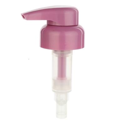 China Non Spill Multiple Styles Plastic Pink Lotion Pump Soap Shampoo Hand Pump For Lotion Bottles for sale