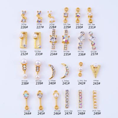 China Customized Logo New Alloy Nail Art Accessories Like Nail Drills And Decoration Makers for sale