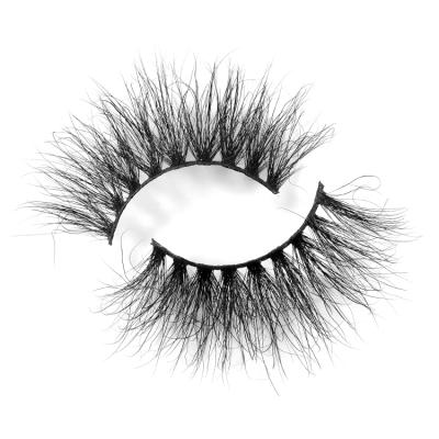 China 2020 25mm Mink Lashes Curly Mink Eyelashes 5d Mink Lashes Seller 25mm Mink Lashes for sale