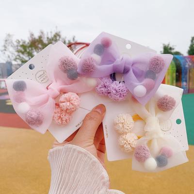 China Wholesale Hair Decoration Beauty Bow Clips For Children Kids Hair Bows Kids Accessories Hairpin for sale