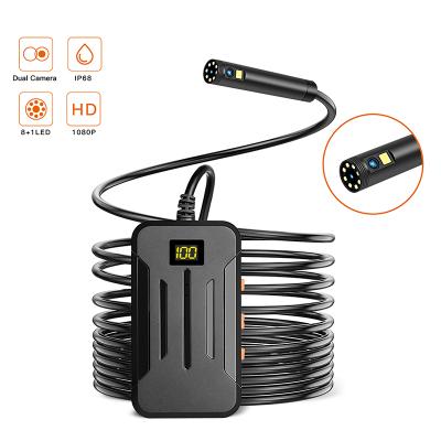 China NIGHT VISION F300 Dual Lens WIFI Borescope Inspection Camera 1080P Wireless Borescope Snake Camera For iPhone Android for sale