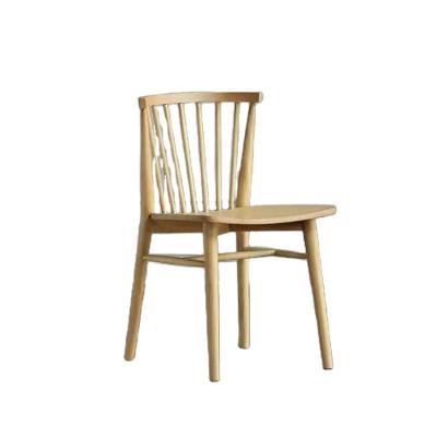 China Removable modern wooden cover chair and hotel restaurant furniture nordic japanese style apartment living room dining chair for sale