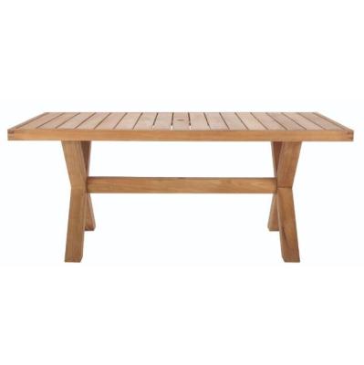 China Outdoor Living Room Teak Patio Furniture Solid Wood Wooden Table for sale