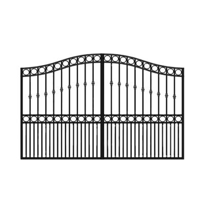 China Powder Coated Easily Assembled Aluminum Swing Gate for Garden DMPAF02-102 for sale