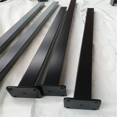 China Modern Semi Frameless Safety Tempered Glass Fence Railing System With Aluminum Post For Deck And Balcony for sale