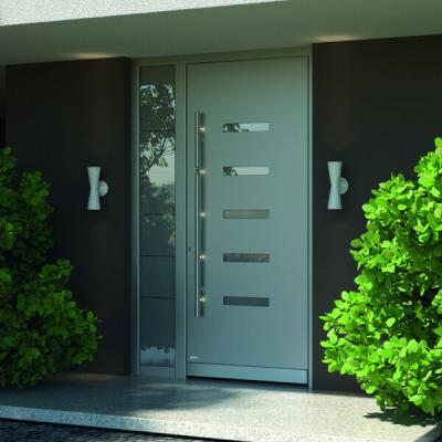 China Fire Protection Entrance Security Steel Door For House Modern Exterior Steel Doors Modern Style Stainless Steel Doors for sale