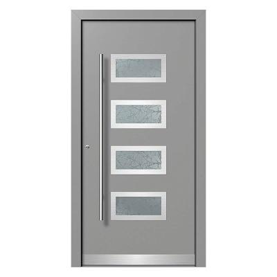 China High Security Fire Protection Entrance Door Villas Steel Residential Front Door Fireproof Steel Doors for sale