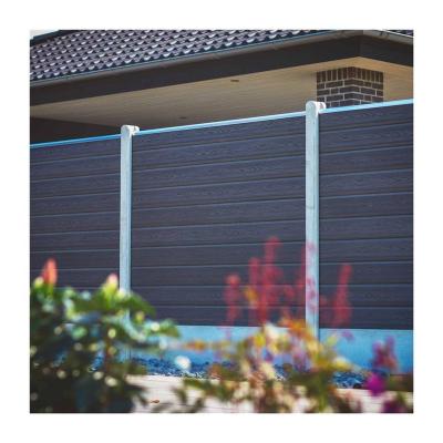 China Easily Assembled Gate Fence Trees Photography Backdrop Fence Panels For Garden WPC Fence Panels for sale