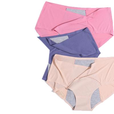 China NISPIRE Antibacterial Mixed Lock Technology Wholesale Suction Double Layer Women Physiological Reusable Period Panties For Menstrual Women for sale