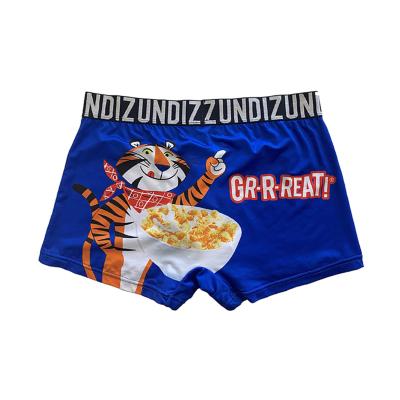 China OEM Chinese Men's NUSPIRE Manufacturer Breathable Polo Boxer Shorts Briefs With Digital Placement Print for sale