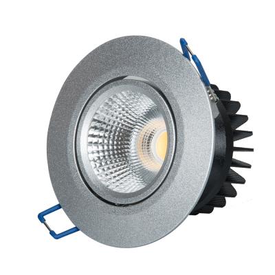 China Temperatura de color blanca caliente interior antideslumbrante del LED Downlights IP44 CRI96 7w en venta