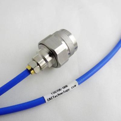 China Gold Plated 18GHz Microwave Cable Flexible RF Cable for sale