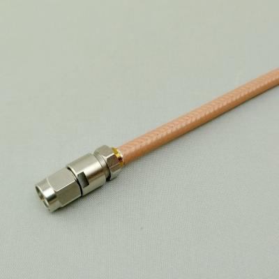 中国 FEPのジャケット/適用範囲が広いRfのケーブル会議が付いている6GHz SMA RG142ケーブル 販売のため