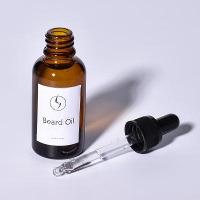 China Hot Selling Organic Essential Oil Private Label Products Beard Care Mustache Hair Beard Oil For Men for sale