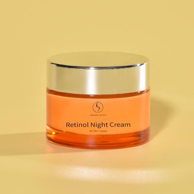 China 2021 Hot Selling Moisturizer Skin Whitening Facial Night Cream Use 2.5% Retinol Anti Aging Face Cream For Female for sale