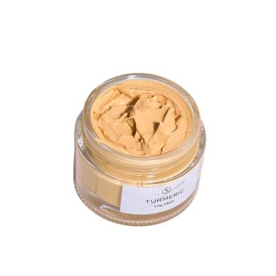 China Mud Clay Mask Deep Cleansing Turmeric Clay Mask Face Beauty Moisturizer for sale