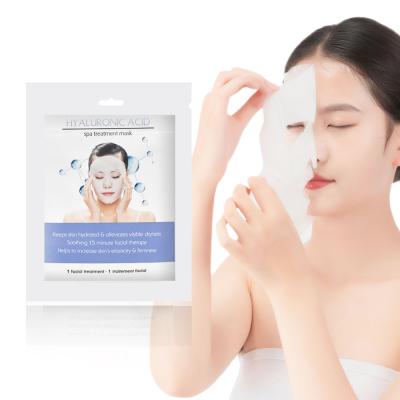 China Hot Selling Moisturizer Skin Care Smooth Whitening Moisturizing Spa Anti Aging Treatment Hyaluronic Acid Facial Mask for sale