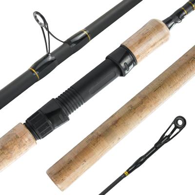 China Portable Lure Carbon Custom Spinning Fishing Rods 3.3m 3.9m Casting Fishing Rod 6 Section Carbon Fiber Distance Travel Float Match for sale