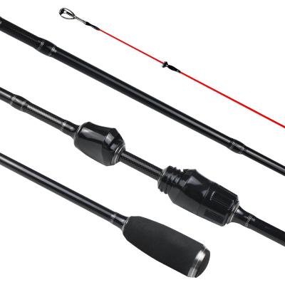 China Custom Spinning 2.05m Carbon Fiber 2.05m Section 1.85m Cast Carbon Lure Fishing Rod 2 Lure Quick Lure Ultra Soft Ultra Light Fishing Rod for sale