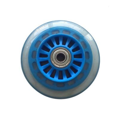 China High Quality Durable 88mm Diameter 24mm Thickness PU Wheel Adult Skates Roller Scooter Wheel Customize Size for sale