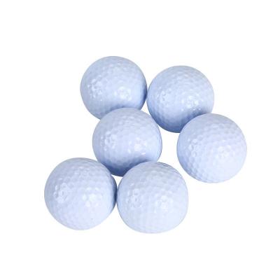 China Golf Practice Wholesale Golf Balls Custom Green Luminous Fluorescent Golf Ball For Dark Night Glowing Golf Ball for sale