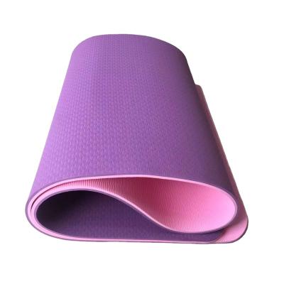 China Durable Washable Waterproof Anti-Slip Yoga Mat Non Slip Thick Mats for Women Exercise Mat Yoga Pilates Workout with Carry Strap for Home Gym Fitness for sale