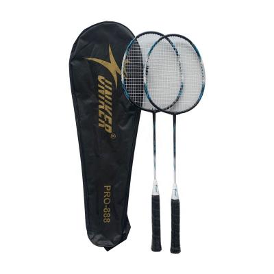 China Eastic & Uniker sport durable badminton racket set carbon fiber/carbon/alum cloth shaft tennis racket racket set for sale