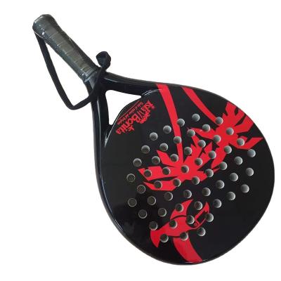 China Carbon Fiber Outdoor Tennis Racket Game UNIKER Padel Soft EVA Face Beach Tennis Padel Beach Racket for sale