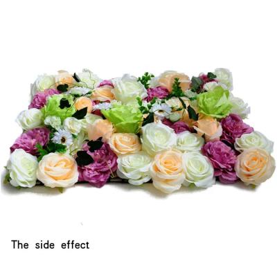 China Decoration artificial flower carpet backdrop wall for wedding decoration for sale