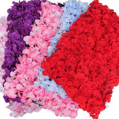 China High Quality Artificial Decoration Hydrangea Flower Wall Background for sale