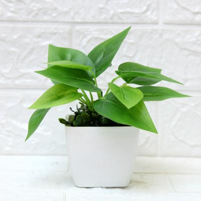 China Mini Indoor Plant Contemporary Decoration Living Room Plant Simulated Artificial Bonsai Trees for sale