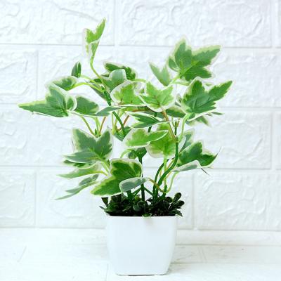 China Small Artificial Plants Mini Green Artificial Bonsai Plants Plastic Bonsai Plants From Factory Luxury Manufacturer for sale