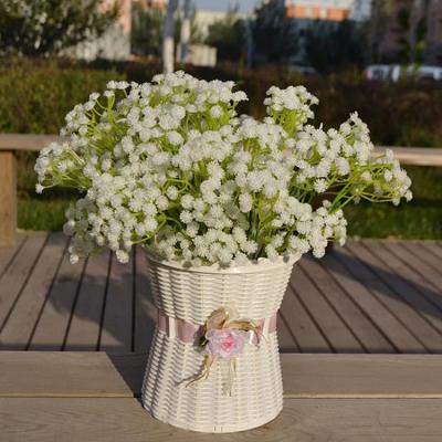 China Eco-friendly Simulated Plastic Flowers All Over The Sky Simple Star Flower Decoration for sale