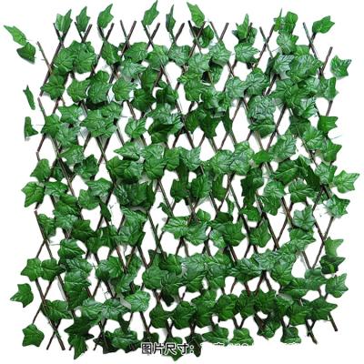 China Easily Assembled Artificial Vines Frame Expandable Wood Panel 21.01 Retractable Fence Outdoor Garden Decoration Fence Wicker Fence for sale