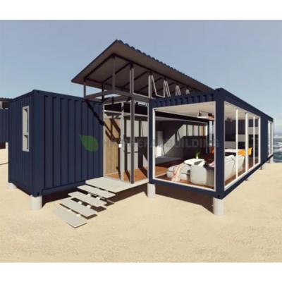 China Modern modular self build container prefab mobile homes office/hospital/luxury school/residential building made in china for sale