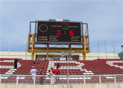 Cina Esposizione di LED dei tabelloni segnapunti P10 di Digital dello stadio di sport di Digital LED all'aperto in vendita